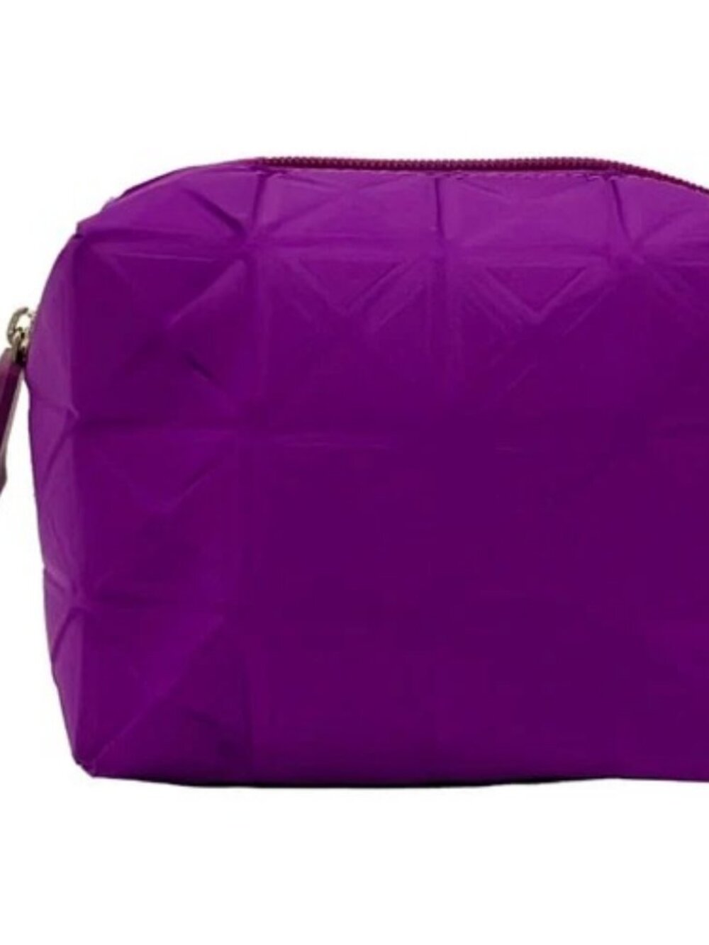 PLEATS PLEASE PP24-AG401 Purple Polyester Pouch